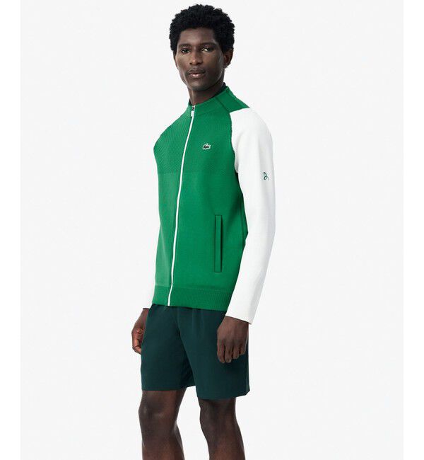 LACOSTE「『ノバク・ジョコビッチ』ウルトラドライセレモニージャケット / トラックジャケット」|スウェット・ジャージ|