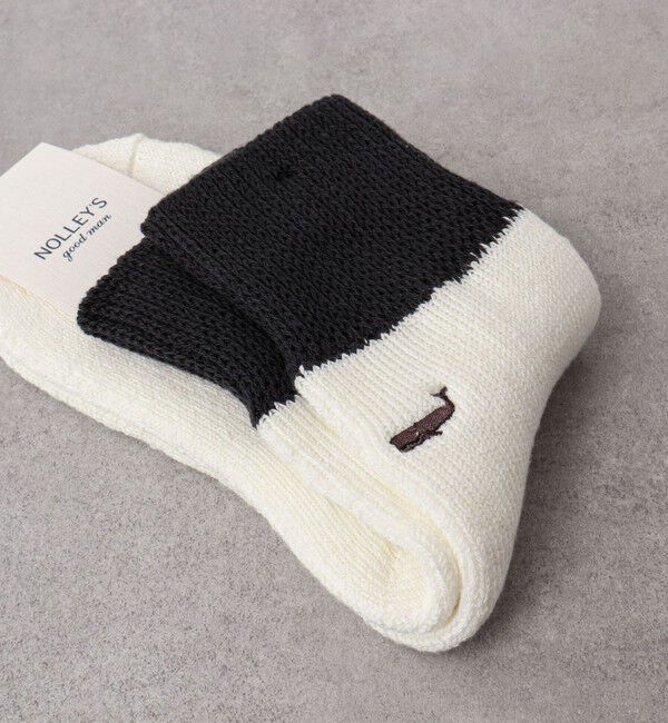 NOLLEY'S goodman「別注クジラクォーターパイルソックス」|ソックス|
