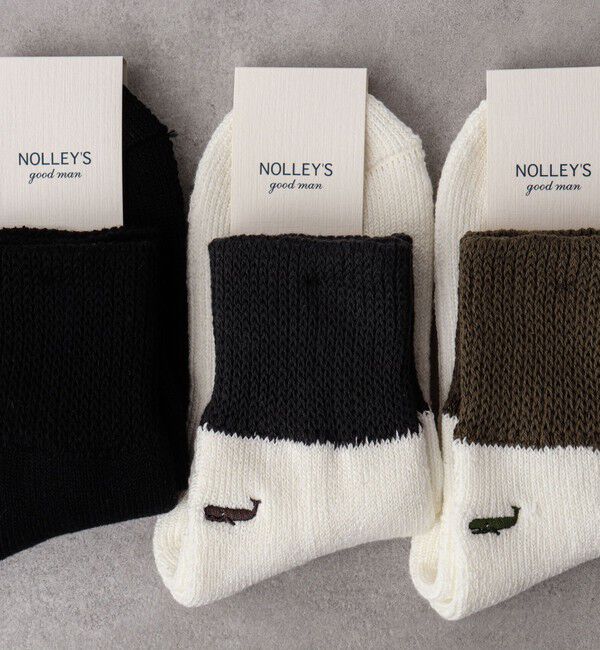 NOLLEY'S goodman「別注クジラクォーターパイルソックス」|ソックス|