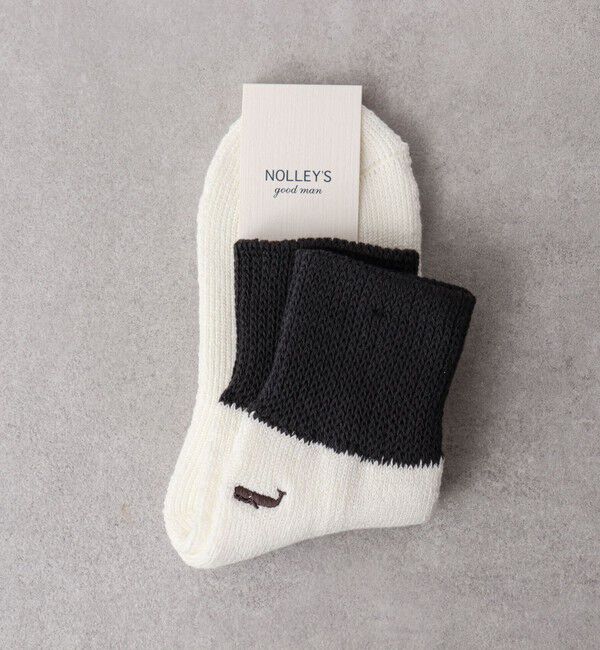 NOLLEY'S goodman「別注クジラクォーターパイルソックス」|ソックス|