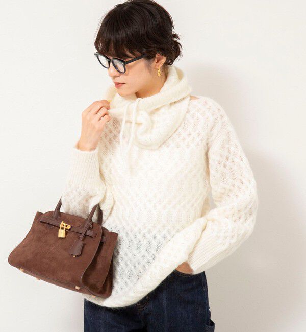 NOLLEY'S sophi「【WALANCE/ワランス】wool mohair cable balaclava」|ニット・セーター|