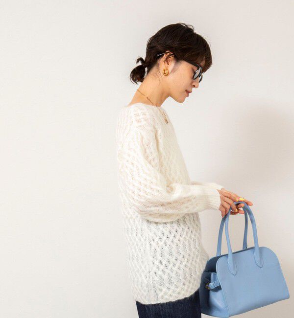 NOLLEY'S sophi「【WALANCE/ワランス】wool mohair cable boatneck top」|ニット・セーター|