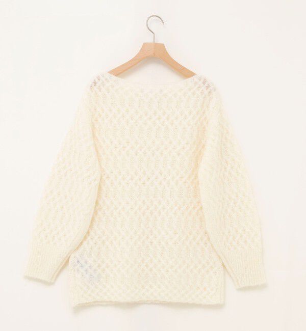 NOLLEY'S sophi「【WALANCE/ワランス】wool mohair cable boatneck top」|ニット・セーター|