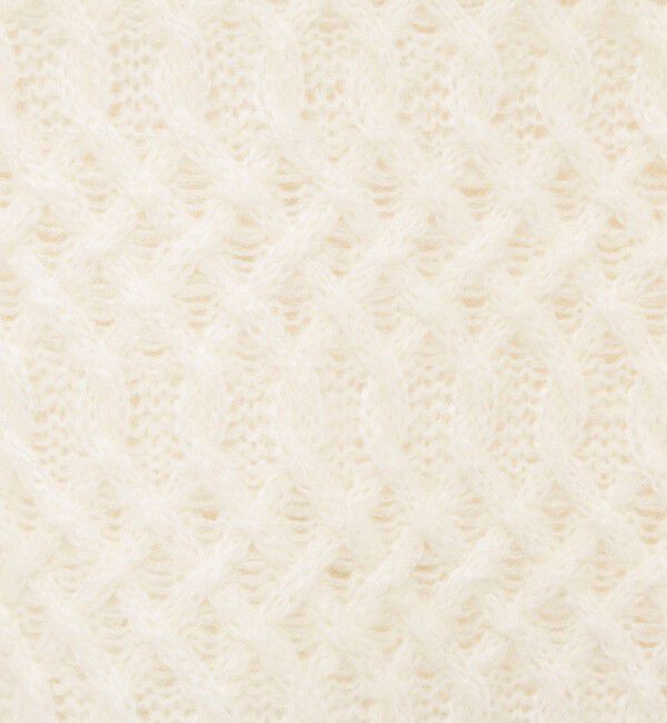 NOLLEY'S sophi「【WALANCE/ワランス】wool mohair cable boatneck top」|ニット・セーター|