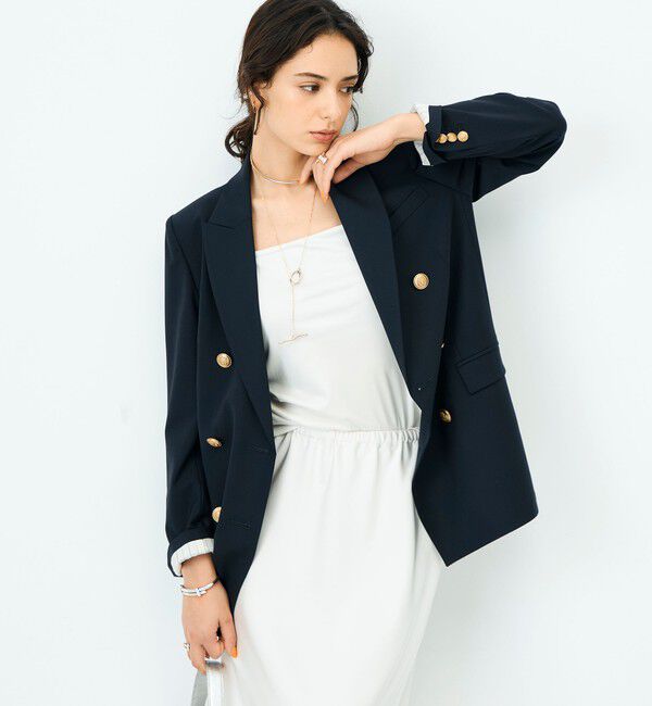 NOLLEY'S sophi「45th limited editionトロピカルウールダブルジャケット」|テーラードジャケット|