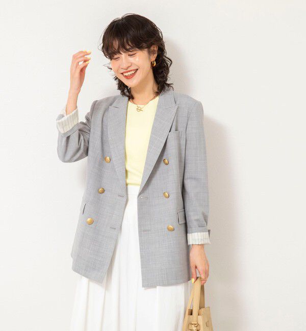 NOLLEY'S sophi「45th limited editionトロピカルウールダブルジャケット」|テーラードジャケット|