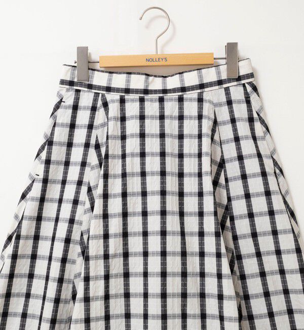 NOLLEY'S「ウォッシャブルフレアマキシスカート」|フレア|