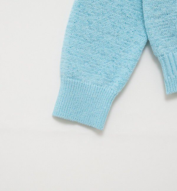 Rie Miller「《手洗い可能》ボートネックプルオーバーテープヤーン」|ニット・セーター|