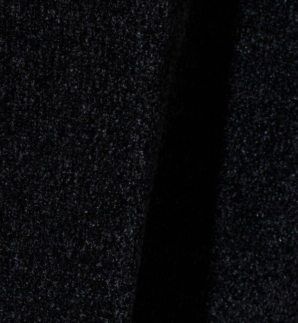 GLOSTER「【チクチクしないニットシリーズ】モールダブルフェイス クルージップカーデ」|カーディガン|