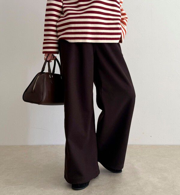 fredy emue「【GEVACO/ゲバコ】ウールライクイージーパンツ」|チノ|