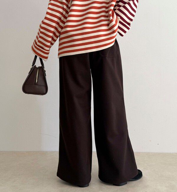 fredy emue「【GEVACO/ゲバコ】ウールライクイージーパンツ」|チノ|