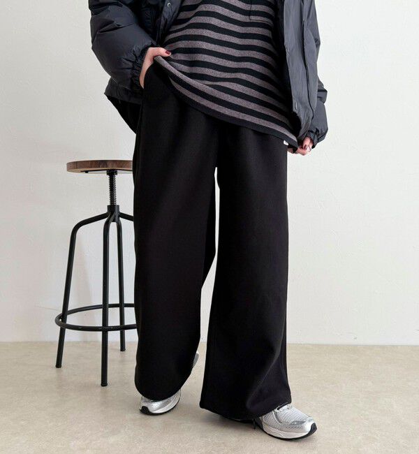 fredy emue「【GEVACO/ゲバコ】ウールライクイージーパンツ」|チノ|