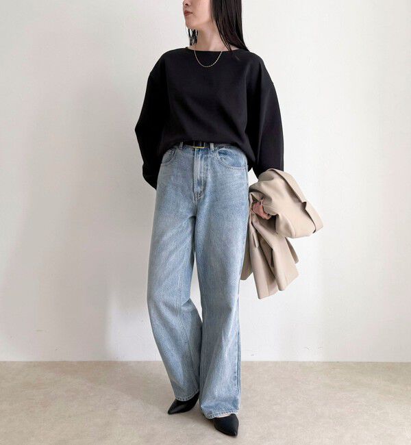 fredy emue「【セットアップ対応】パウダリーツイルコクーンブラウス」|シャツ・ブラウス|