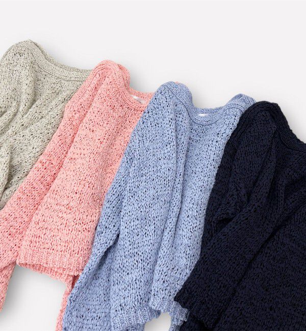 fredy emue「テープヤーンニットプルオーバー」|ニット・セーター|