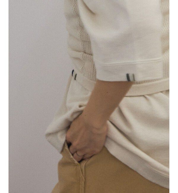 SALON adam et rope'「【J'aDoRe限定】【extreme cashmere（エクストリーム・カシミア）】deep V-neck T」|ニット・セーター|