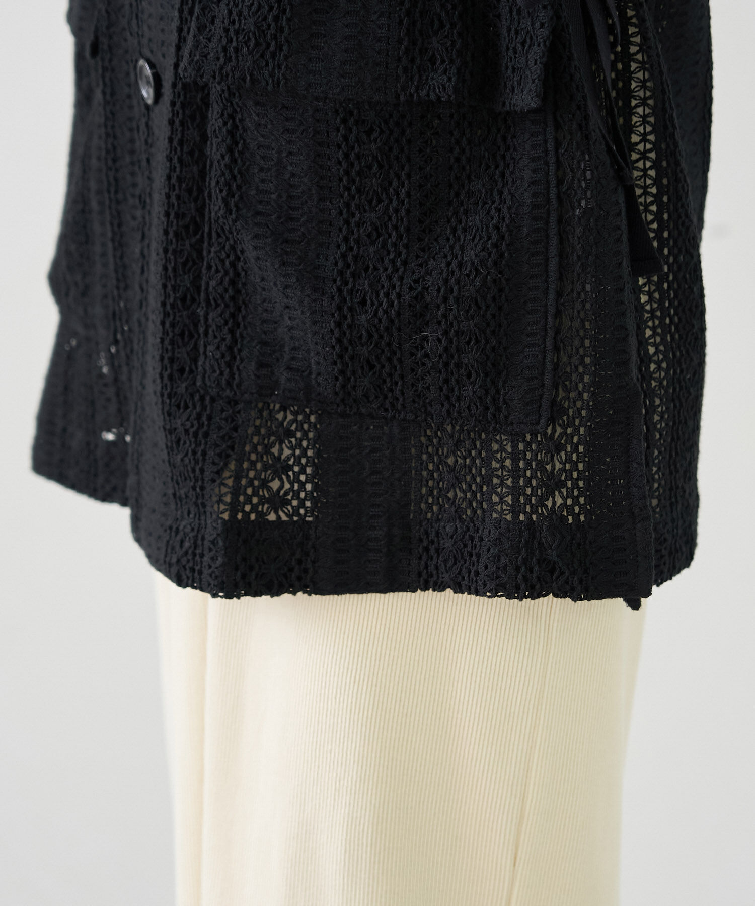 Rope&rsquo;Picnic「レースミリタリージレ」|ベスト・ジレ|