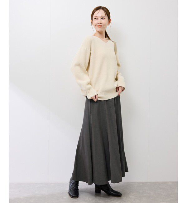 Rope&rsquo;Picnic「フィブリルマーメイドフレアスカート」|スカート|