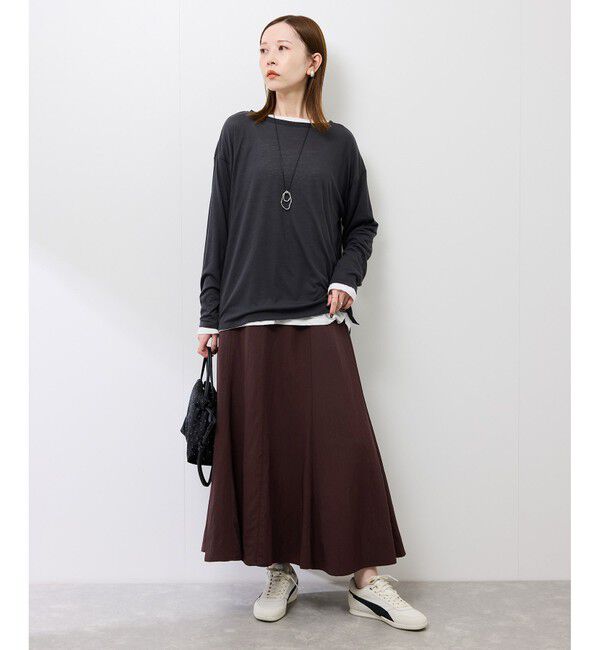 Rope&rsquo;Picnic「フィブリルマーメイドフレアスカート」|スカート|