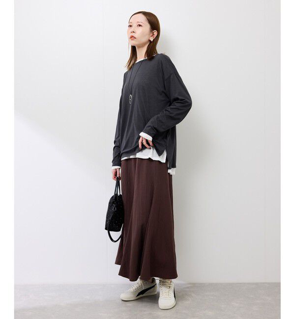 Rope&rsquo;Picnic「フィブリルマーメイドフレアスカート」|スカート|