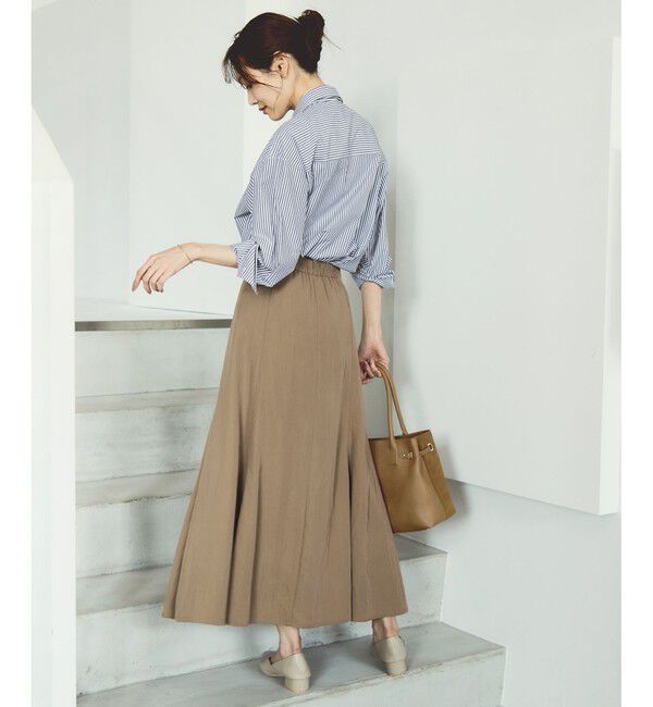 Rope&rsquo;Picnic「フィブリルマーメイドフレアスカート」|スカート|