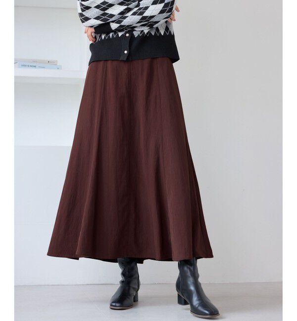 Rope&rsquo;Picnic「フィブリルマーメイドフレアスカート」|スカート|