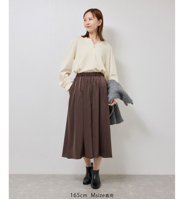 Rope&rsquo;Picnic「イージースカーチョ/着丈が選べる」|チノ|