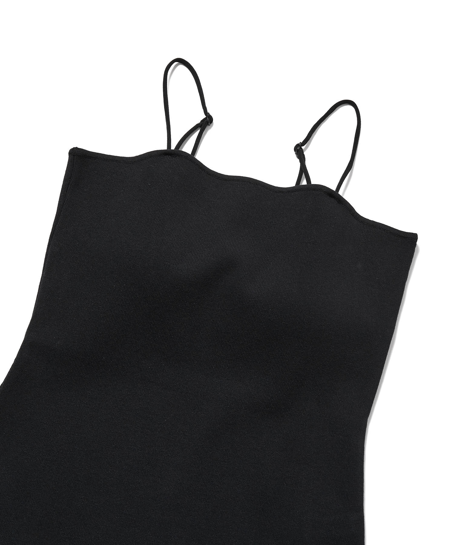 ADAM ET ROPE'「【サステナブル】ニットバージョンベアキャミ」|キャミソール|