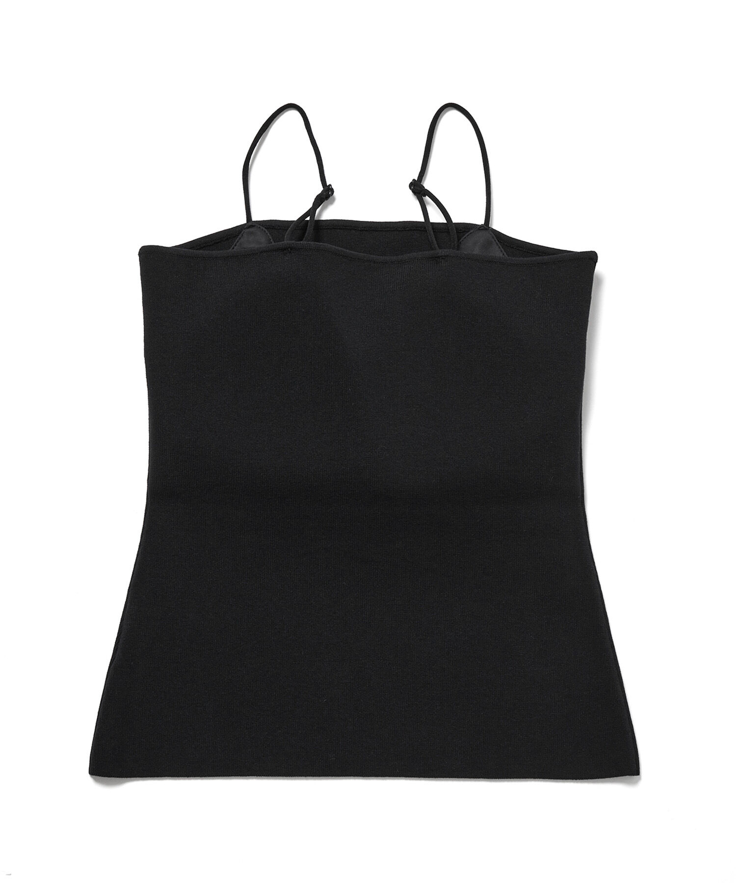 ADAM ET ROPE'「【サステナブル】ニットバージョンベアキャミ」|キャミソール|