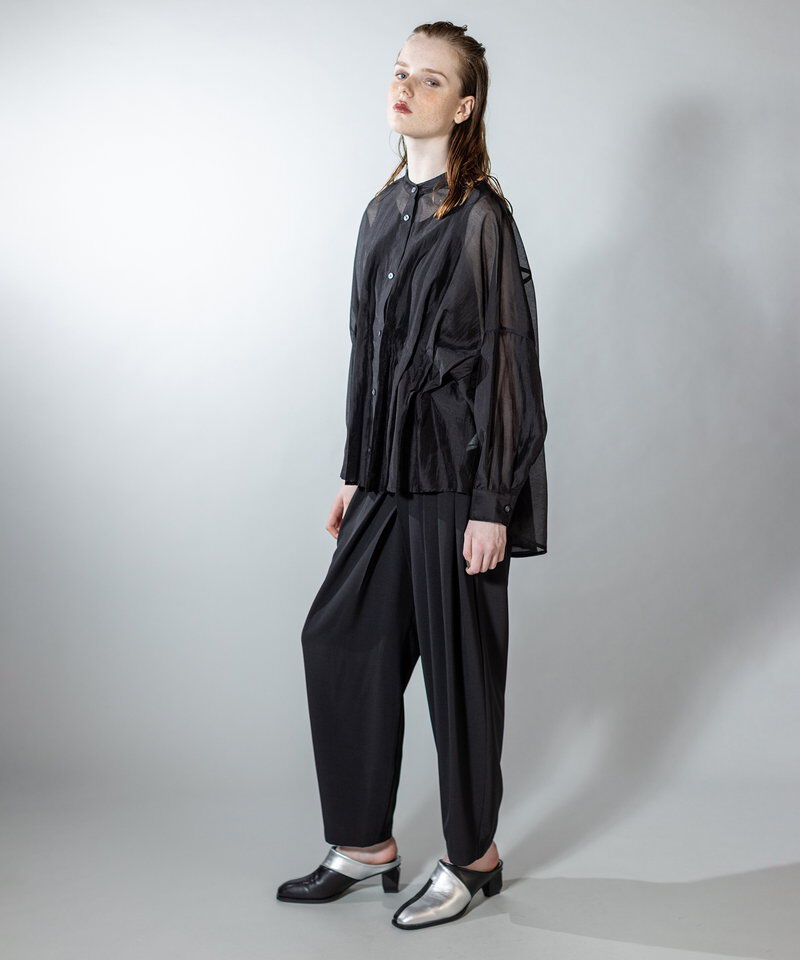  「イレギュラーヘムタックシアーシャツ」|シャツ・ブラウス|