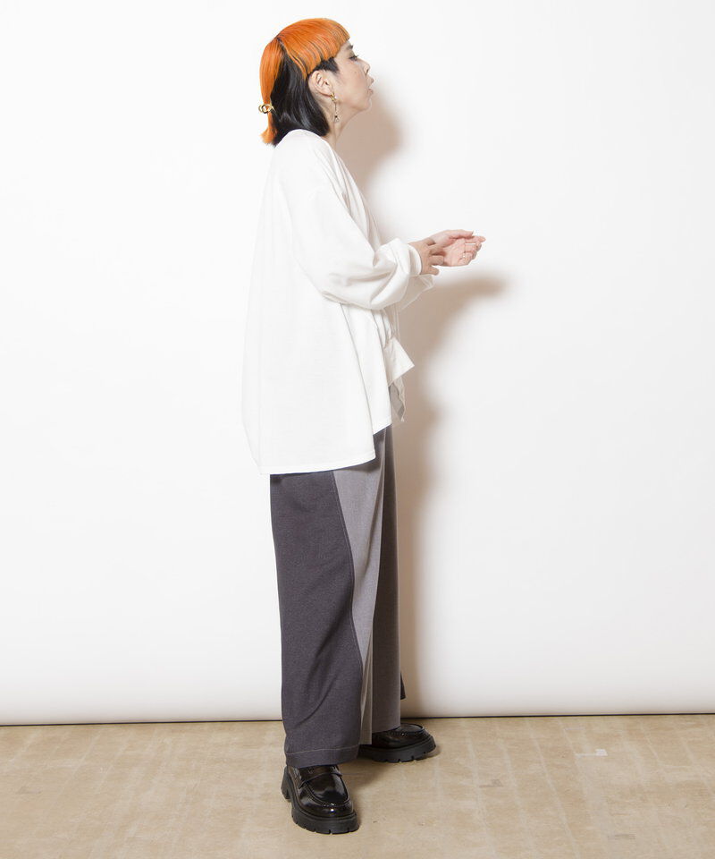  「ギャザープルオーバー」|Tシャツ・カットソー|