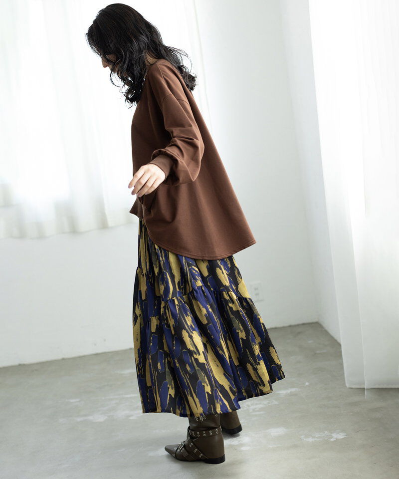  「ギャザープルオーバー」|Tシャツ・カットソー|