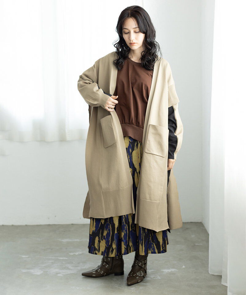  「ギャザープルオーバー」|Tシャツ・カットソー|