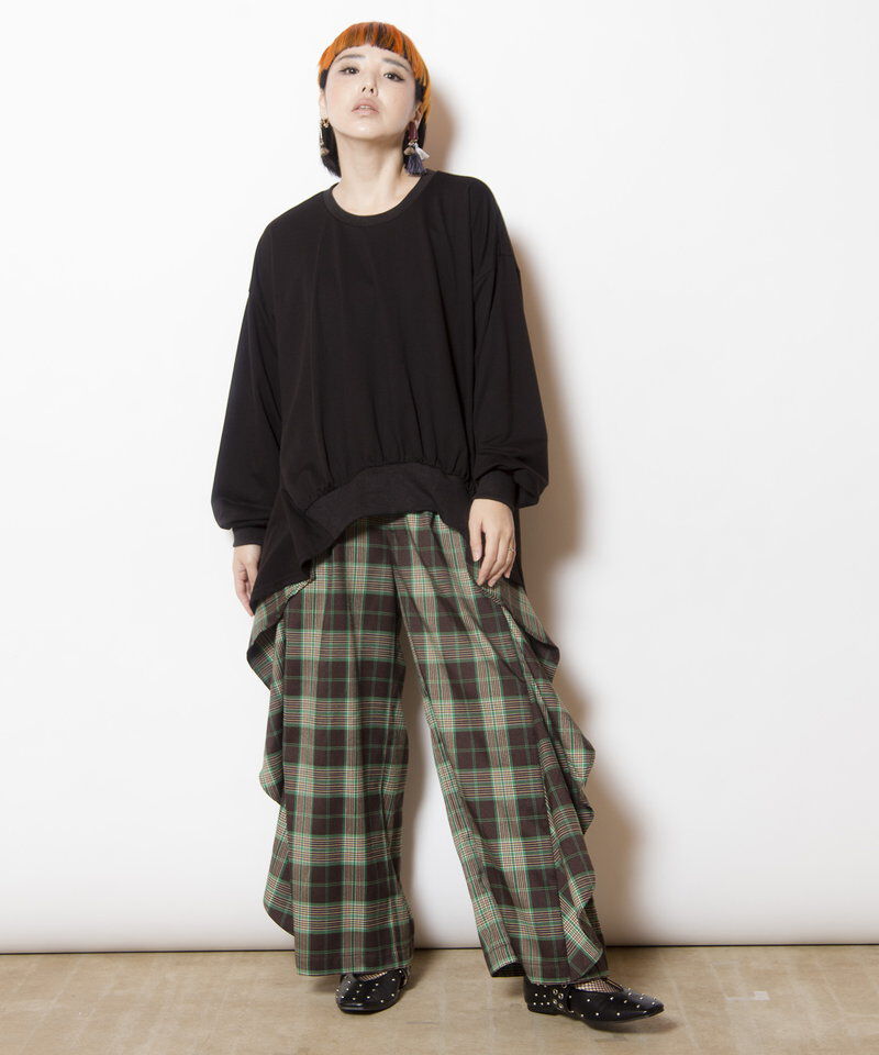  「ギャザープルオーバー」|Tシャツ・カットソー|