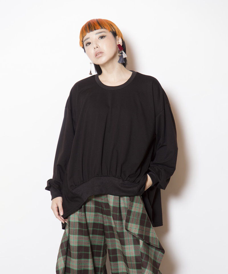  「ギャザープルオーバー」|Tシャツ・カットソー|