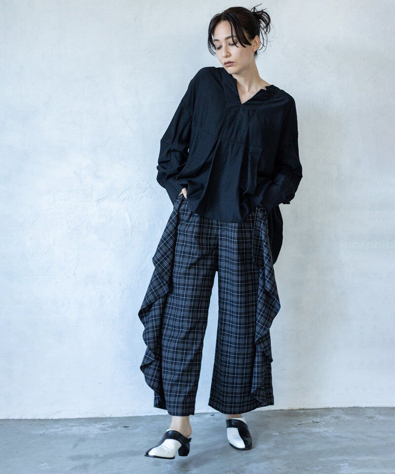  「タックブラウス」|シャツ・ブラウス|