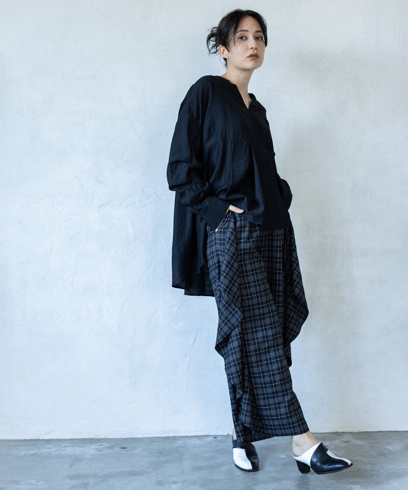  「タックブラウス」|シャツ・ブラウス|