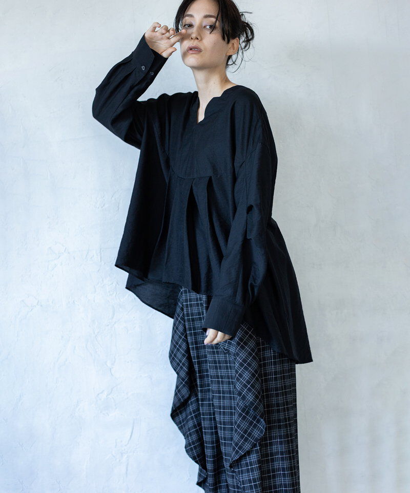  「タックブラウス」|シャツ・ブラウス|