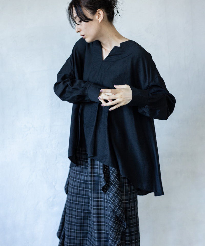  「タックブラウス」|シャツ・ブラウス|