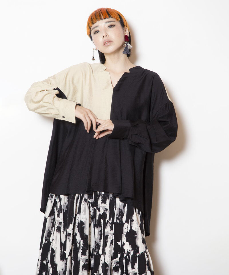  「タックブラウス」|シャツ・ブラウス|