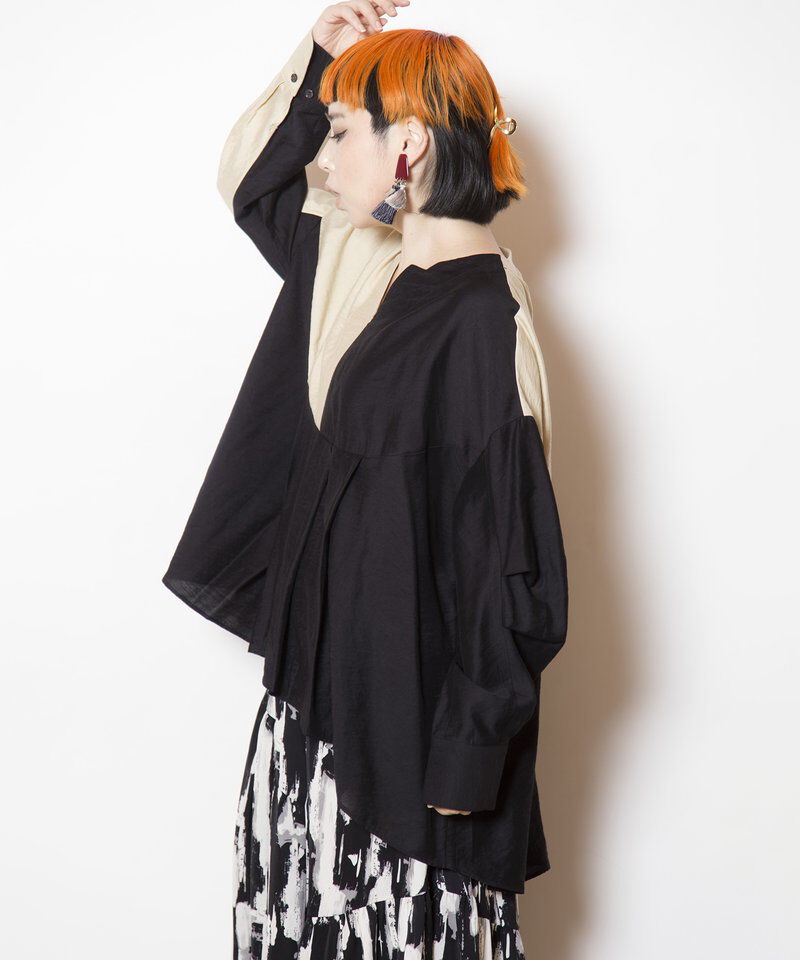  「タックブラウス」|シャツ・ブラウス|