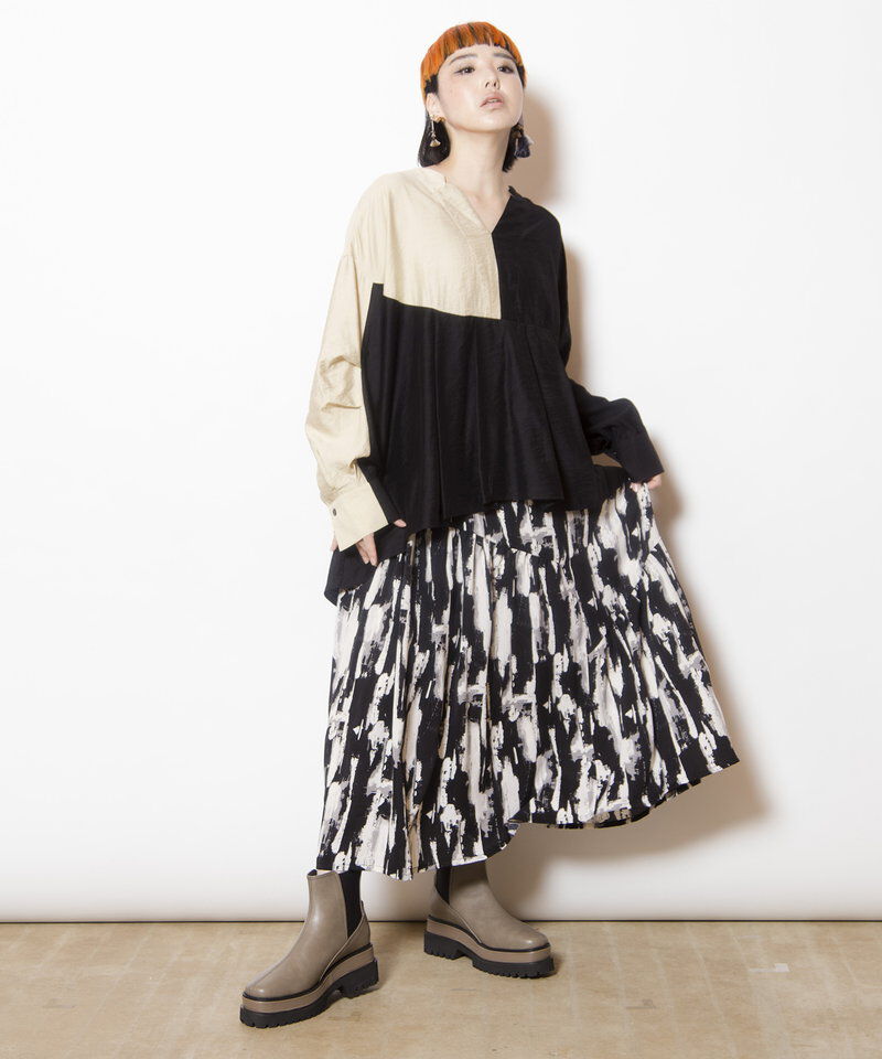  「タックブラウス」|シャツ・ブラウス|