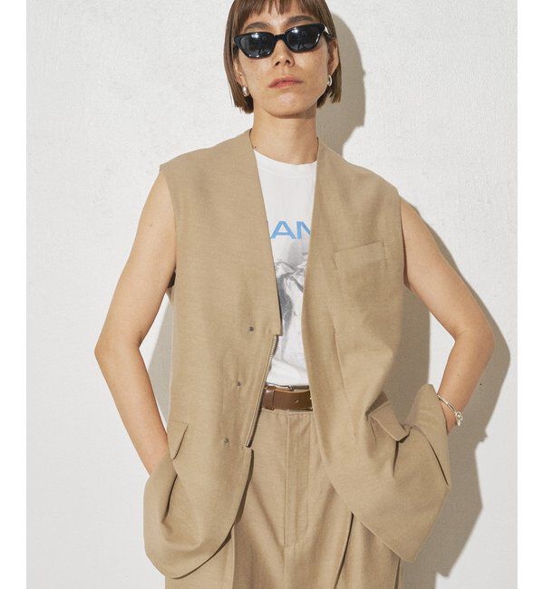  「【GEMINI】ジレ」|ベスト・ジレ|