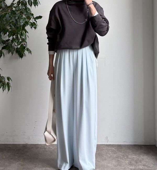  「裏起毛ハイネックプルオーバー」|Tシャツ・カットソー|