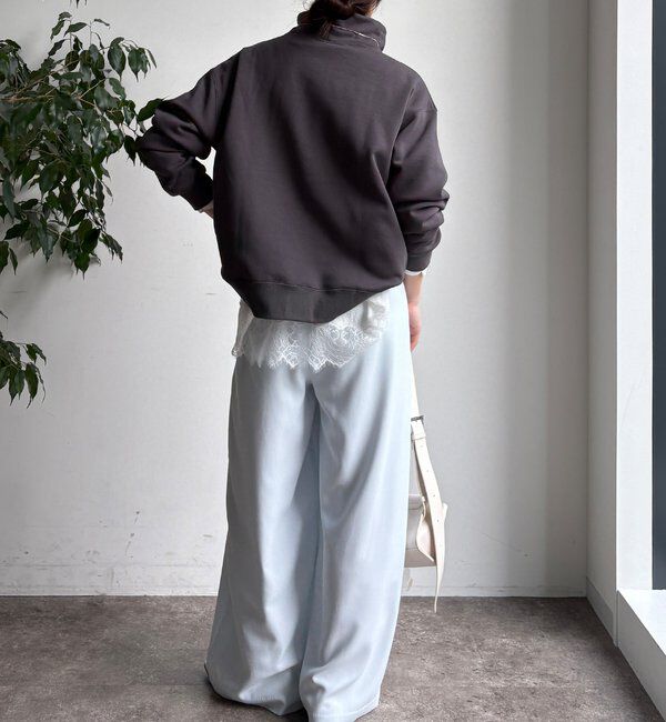  「裏起毛ハイネックプルオーバー」|Tシャツ・カットソー|