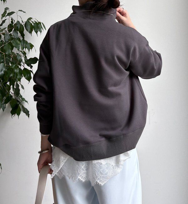  「裏起毛ハイネックプルオーバー」|Tシャツ・カットソー|