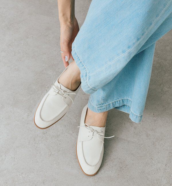  「予約【ハンサムに履ける】レースアップシューズ」|その他|