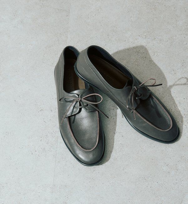  「予約【ハンサムに履ける】レースアップシューズ」|その他|