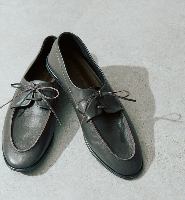  「予約【ハンサムに履ける】レースアップシューズ」|その他|