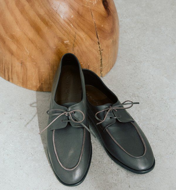  「予約【ハンサムに履ける】レースアップシューズ」|その他|