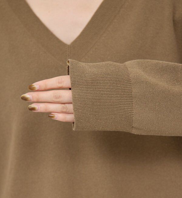  「【セットアップ対応】Vニット」|ニット・セーター|